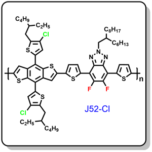 P9173-有机光电子聚合物给体材料J52-2Cl，PCIBZ，PBDT-Cl-BTZ，2270904-38-4