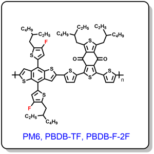 PM6，PBDB-TF, 1802013-83-7, PBDB-T-2F, P型聚合物, 聚合物给体, polymeric donor