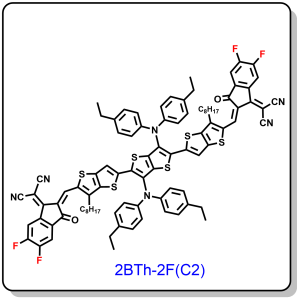 N5196-有机光电子非富勒烯受体小分子材料2BTh-2F(C2)