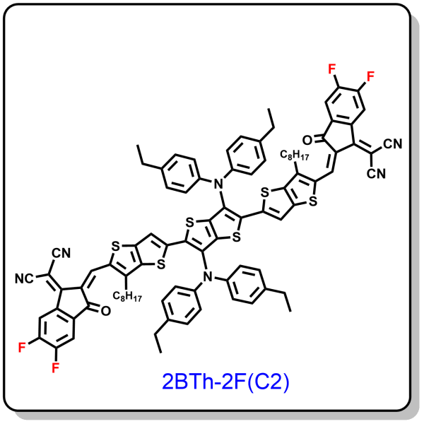 N5196-有机光电子非富勒烯受体小分子材料2BTh-2F(C2)