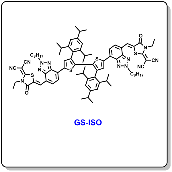 N5145-有机光电子非富勒烯受体小分子材料GS-ISO,2757540-55-7
