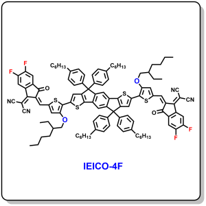 N5037-有机光电子非富勒烯受体小分子材料IEICO-4F，2089044-02-8