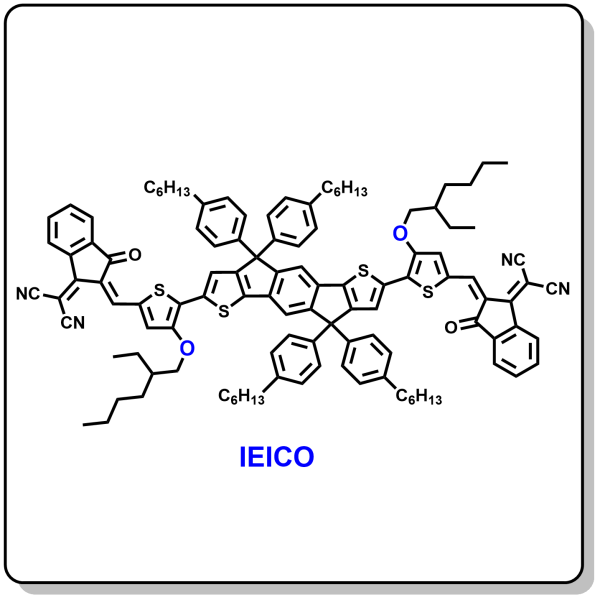 N5036-有机光电子非富勒烯受体小分子材料IEICO,2055812-53-6