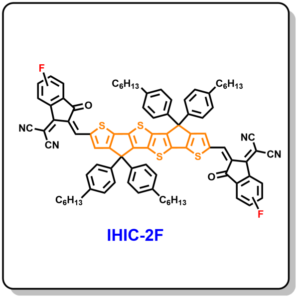 N5061-有机光电子非富勒烯受体小分子材料IHIC-2F,2411694-30-7