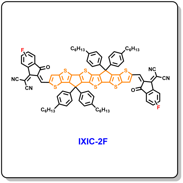 N5074-有机光电子非富勒烯受体小分子材料IXIC-2F,2244414-64-8,2244414-66-0
