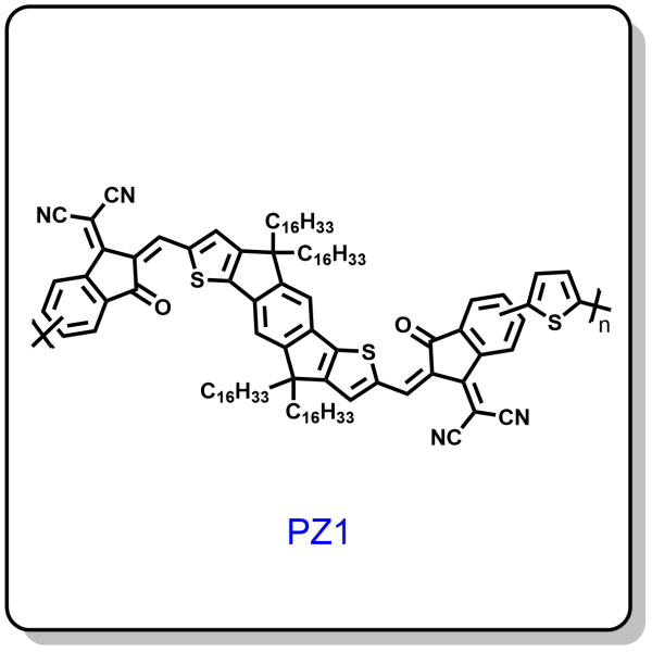 PA001-有机光电子聚合物受体材料PZ1,2177247-65-1