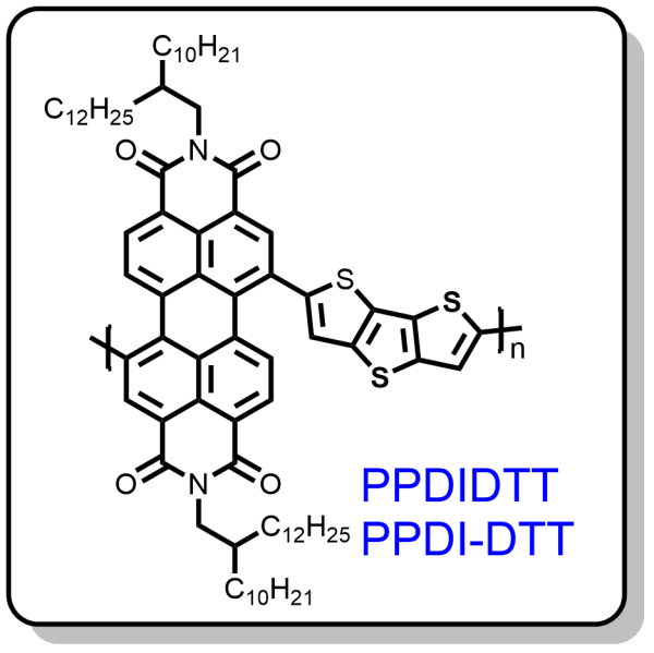 PA155-有机光电子聚合物受体材料PPDIDTT, PPDI-DTT