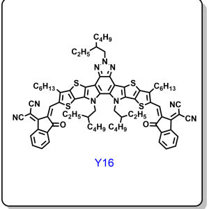 N5134-有机光电子非富勒烯受体小分子材料Y16,2648963-87-3