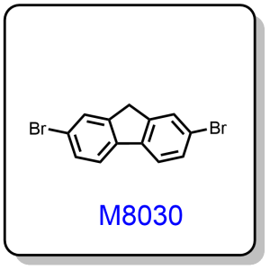 M8030——2,7-dibromo-9H-fluorene，16433-88-8