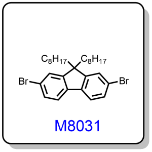 M8031——9,9-dioctyl-2,7-dibromofluorene,198964-46-4