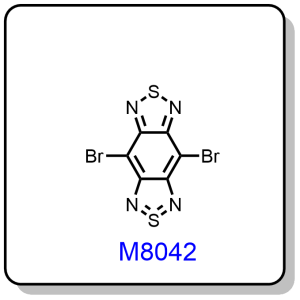 M8042——4,8-dibromobenzo-[1,2-c;4,5-c’]bis[1,2,5]thiadiazole,165617-59-4