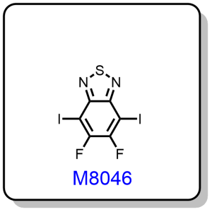 M8046——5,6-difluoro-4,7-diiodobenzo[c][1,2,5]thiadiazole,1293389-29-3