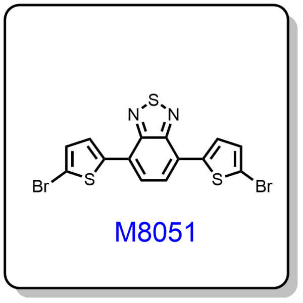 M8051——4,7-bis(5-bromothiophen-2-yl)benzo[c][1,2,5]thiadiazole,288071-87-4