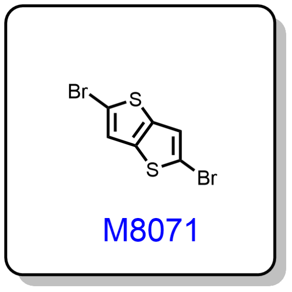 M8071——2,5-dibromothieno[3,2-b]thiophene,25121-87-3