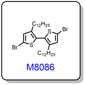 M8086 ——5,5'-dibromo-3,3'-didodecyl-2,2'-bithiophene