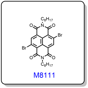 M8111——2,6-dibromo-N,N'-dioctyl-naphthalene-1,4,5,8-tetracarboxylic acid diimide