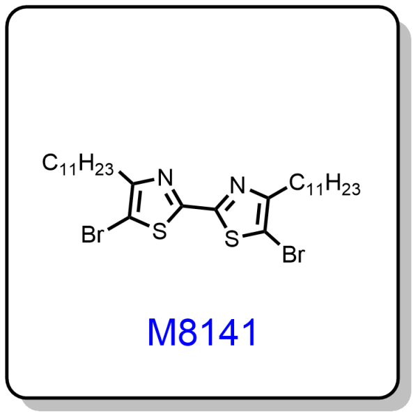 M8141——5,5'-dibromo-4,4'-diundecyl-2,2'-bithiazole