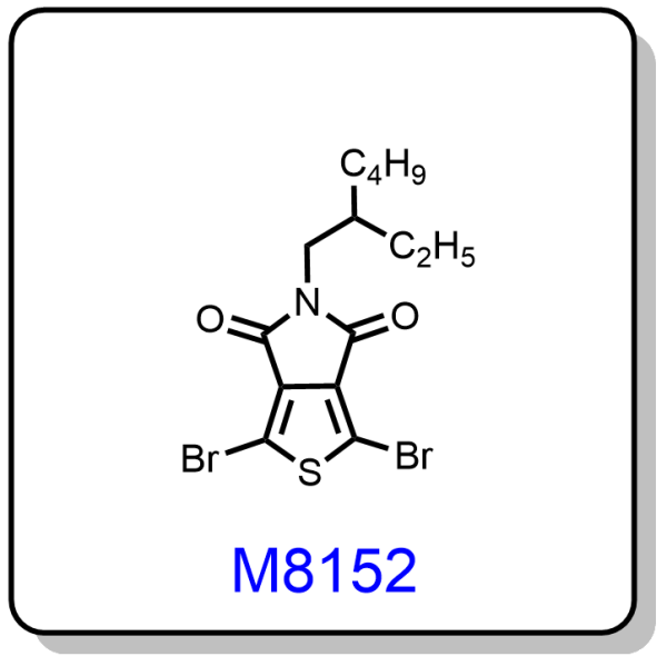 M8152——1,3-dibromo-5-(2-ethylhexyl)-4H-thieno[3,4-c]pyrrole-4,6(5H)-dione,1231160-83-0