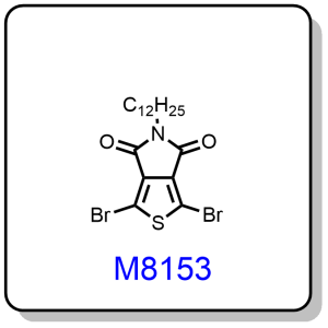 M8153——1,3-dibromo-5-dodecyl-4H-thieno[3,4-c]pyrrole-4,6(5H)-dione,773881-47-3