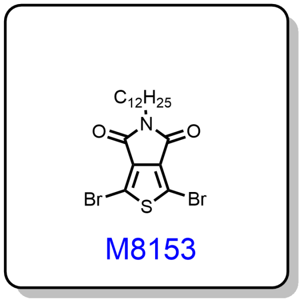 M8153——1,3-dibromo-5-dodecyl-4H-thieno[3,4-c]pyrrole-4,6(5H)-dione,773881-47-3