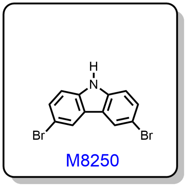 M8250——3,6-dibromo-9H-carbazole,6825-20-3