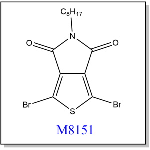 M8151——1,3-dibromo-5-octyl-4H-thieno[3,4-c]pyrrole-4,6(5H)-dione