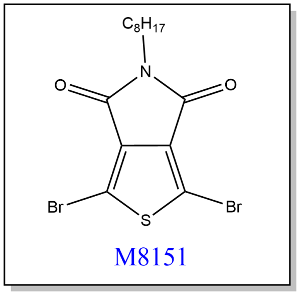 M8151——1,3-dibromo-5-octyl-4H-thieno[3,4-c]pyrrole-4,6(5H)-dione