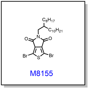 M8155——1,3-dibromo-5-(2-octyldodecyl)-4H-thieno[3,4-c]pyrrole-4,6(5H)-dione