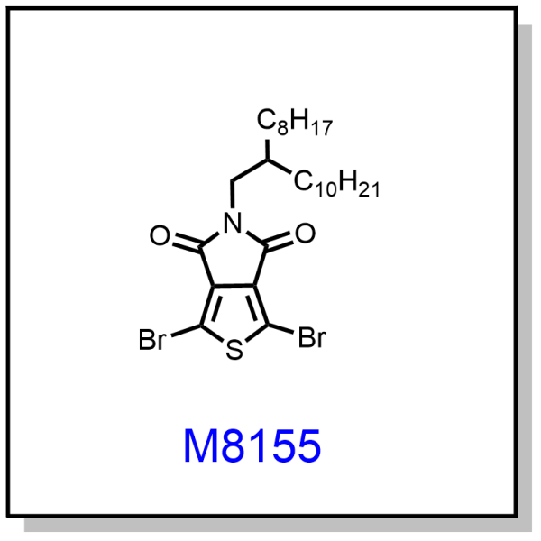 M8155——1,3-dibromo-5-(2-octyldodecyl)-4H-thieno[3,4-c]pyrrole-4,6(5H)-dione