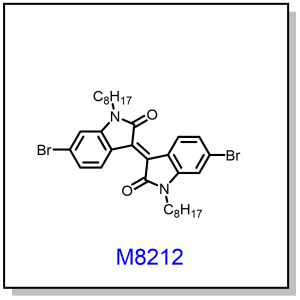 M8212——(E)-6,6'-dibromo-1,1'-dioctyl-[3,3'-biindolinylidene]-2,2'-dione