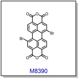 M8390——5,12-dibromoanthra[2,1,9-def:6,5,10-d'e'f']diisochromene-1,3,8,10-tetraone