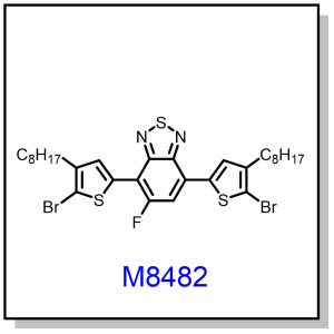 M8482——4,7-bis(5-bromo-4-octylthiophen-2-yl)-5-fluorobenzo[c][1,2,5]thiadiazole