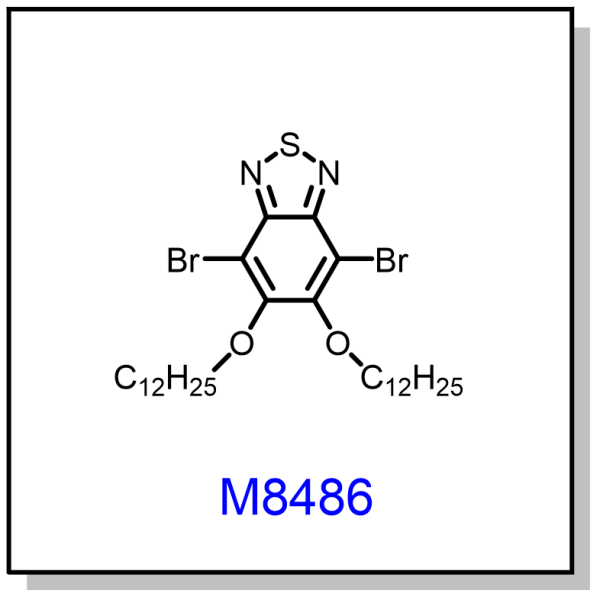 M8486——4,7-dibromo-5,6-bis(dodecyloxy)benzo[c][1,2,5]thiadiazole