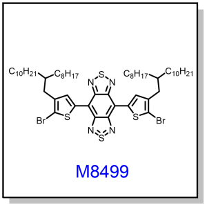 M8499——4,8-bis(5-bromo-4-(2-decyltetradecyl)thiophen-2-yl)benzo-[1,2-c;4,5-c']bis[1,2,5]thiadiazole