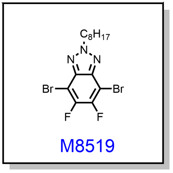 M8519——4,7-dibromo-5,6-difluoro-2-octyl-2H-benzo[d][1,2,3]triazole