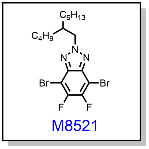 M8521——4,7-dibromo-2-(2-butyloctyl)-5,6-difluoro-2H-benzo[d][1,2,3]triazole