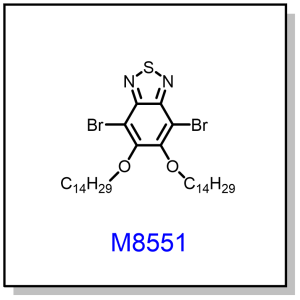 M8851——1,1'-(5,5''-dibromo-[2,2':5',2''-terthiophene]-3,3''-diyl)bis(nonan-1-one)
