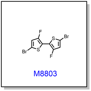 M8803——5,5'-dibromo-3,3'-difluoro-2,2'-bithiophene