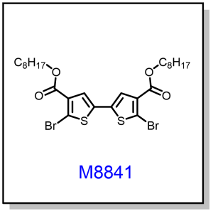 M8841——dioctyl 5,5'-dibromo-[2,2'-bithiophene]-4,4'-dicarboxylate