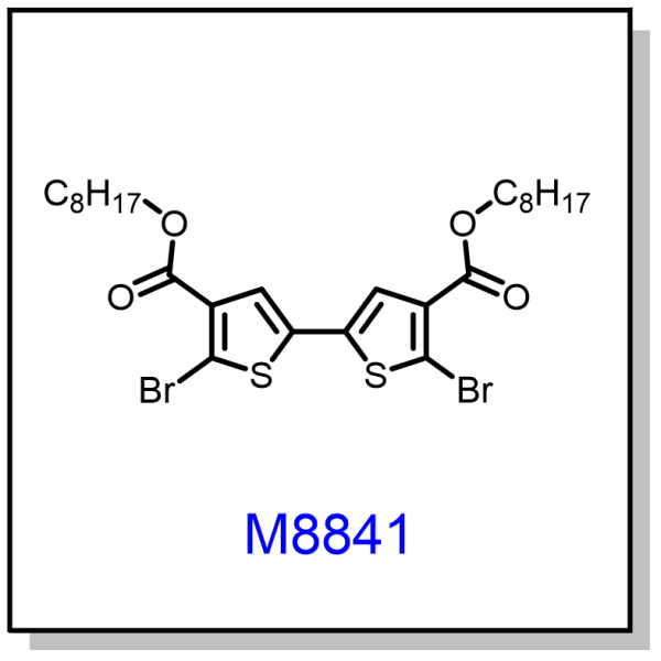M8841——dioctyl 5,5'-dibromo-[2,2'-bithiophene]-4,4'-dicarboxylate