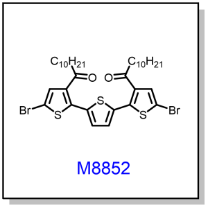 M8852——1,1'-(5,5''-dibromo-[2,2':5',2''-terthiophene]-3,3''-diyl)bis(undecan-1-one)