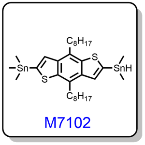 M7102——2,6-bis(trimethyltin)-4,8-dioctylbenzo[1,2-b;4,5-b’]dithiophene