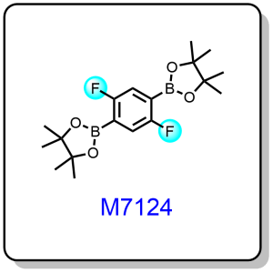 M7124——2,2'-(2,5-difluoro-1,4-phenylene)bis(4,4,5,5-tetramethyl-1,3,2-dioxaborolane)