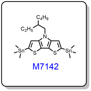M7142——4-(2-ethylhexyl)-2,6-bis(trimethylstannyl)-4H-dithieno[3,2-b:2',3'-d]pyrrole