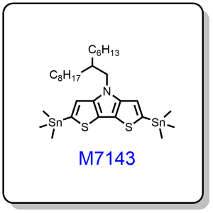 M7143——4-(2-hexyldecyl)-2,6-bis(trimethylstannyl)-4H-dithieno[3,2-b:2',3'-d]pyrrole