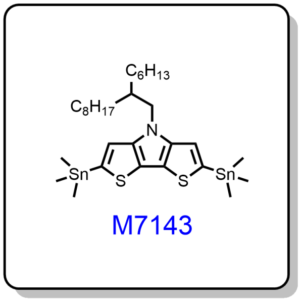 M7143——4-(2-hexyldecyl)-2,6-bis(trimethylstannyl)-4H-dithieno[3,2-b:2',3'-d]pyrrole