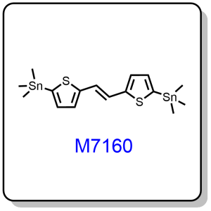 M7160——(E)-1,2-bis(5-(trimethylstannyl)thiophen-2-yl)ethene